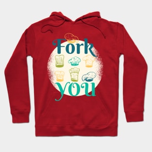 Fork You Graphic Tee Hoodie